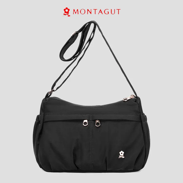 梦特娇斜挎包月牙包单肩包腋下包出行背包轻便百搭休闲单肩斜挎包