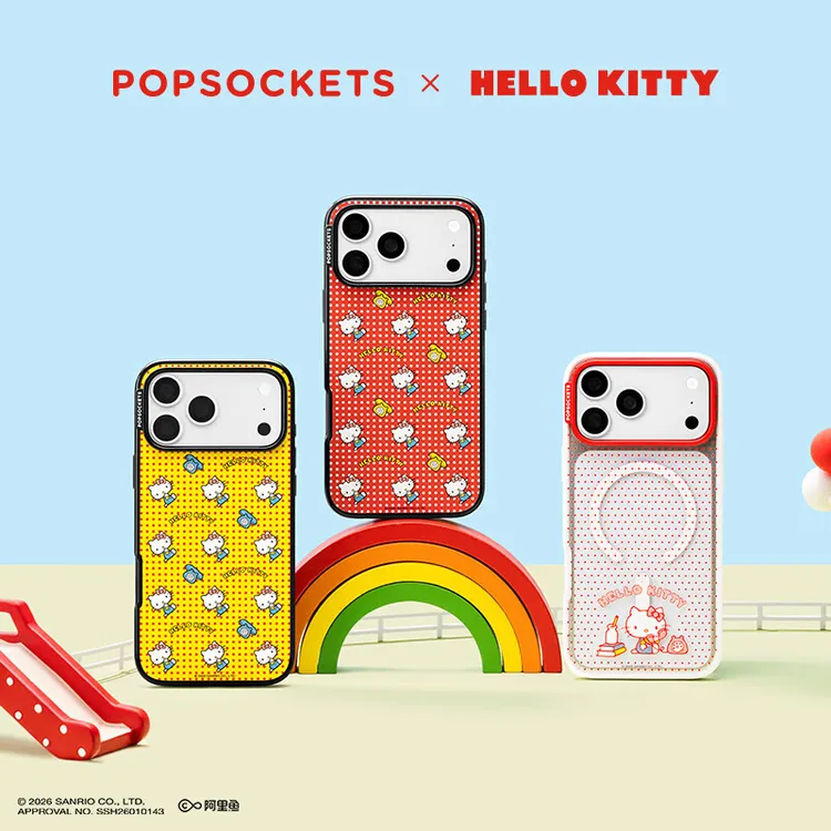 PopSockets【Hello Kitty和朋友们·手机壳】泡泡骚磁吸防摔保护套db