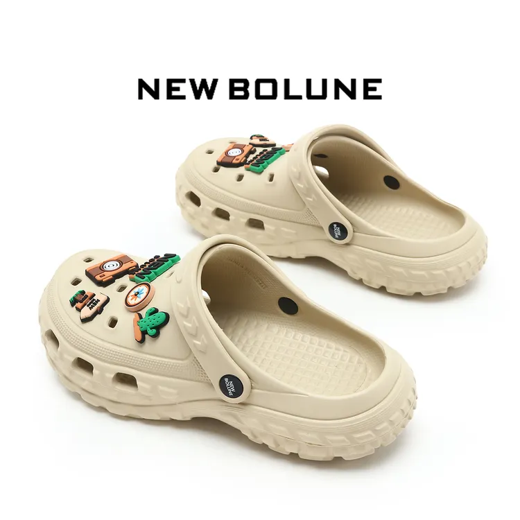 新百伦时尚潮流夏季情侣防滑休闲运动洞洞鞋