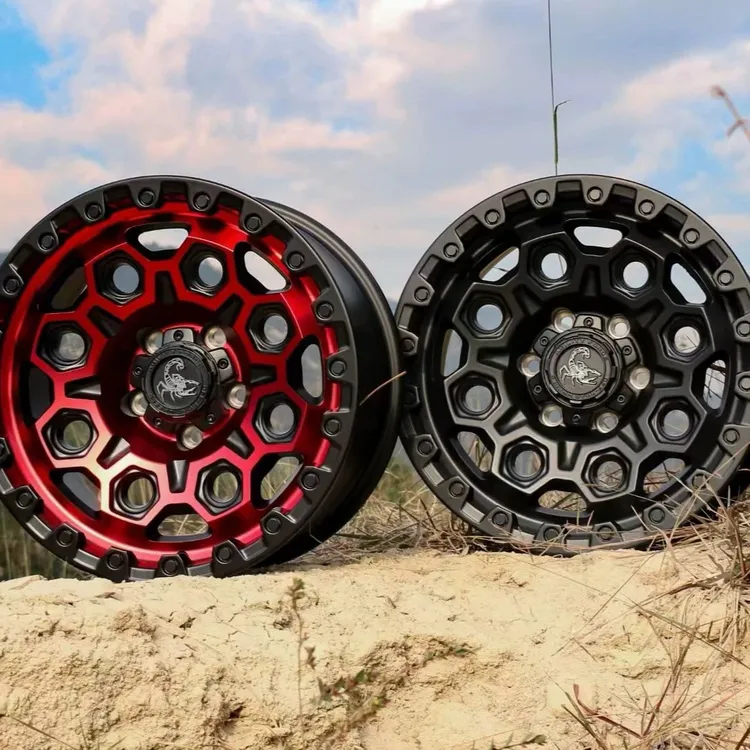 毒蝎A716轮毂适配牧马人坦克300烈马17寸猛禽坦途18寸游骑侠豹5
