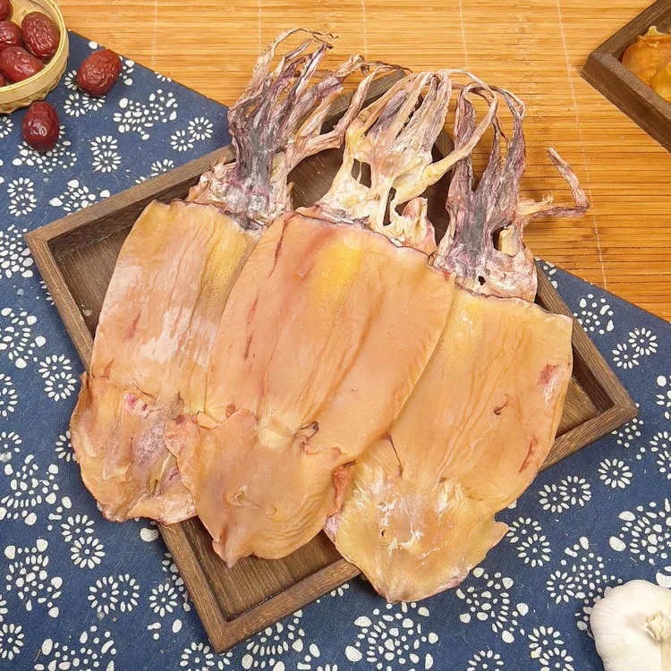 【陈书记助农】广东本港整条大鱿鱼煲汤爆炒铁板烧新晒海鲜干货大号