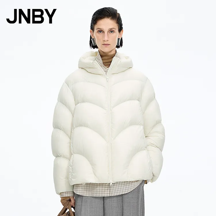 【商场同款】JNBY/江南布衣25冬羽绒服泡芙宽松连帽5P0C10440