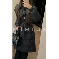 【mimius】U 可溯源三星安心羽绒高级感连帽收腰保暖羽绒服 G12035