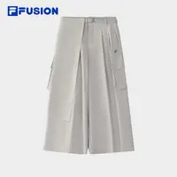 FILA斐乐【山系户外风】女秋季宽松工装裤裙耐磨可拆卸T11W543801