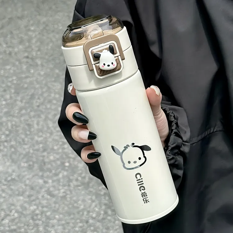 希乐保温杯2025新款女生高颜值便携可爱316不锈钢学生上学水杯子