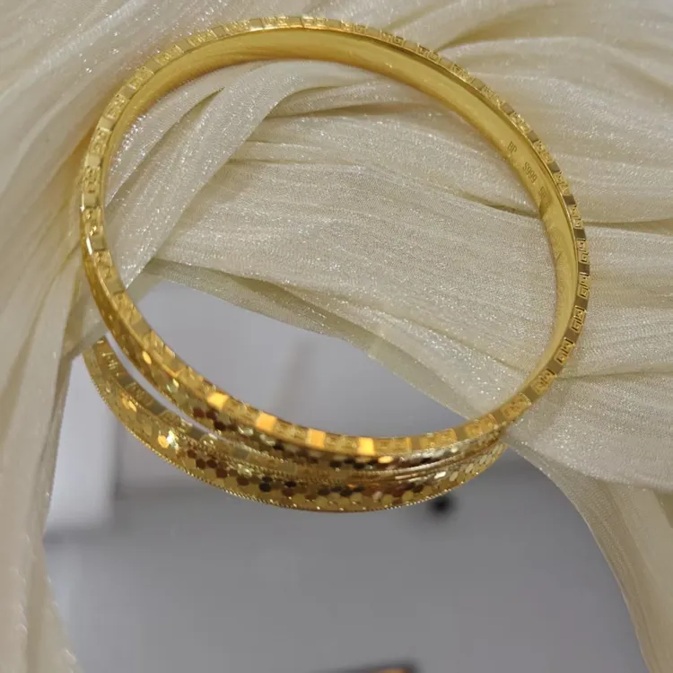 足银手镯 【宝盆珠宝】足银 999 鱼鳞手镯 BP00042