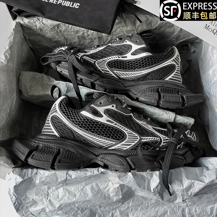 官方正品过验巴黎3xl老爹鞋男女款2025新款厚底增高运动休闲鞋潮