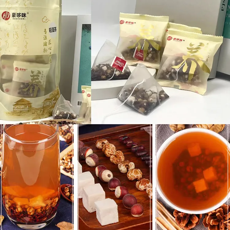 独立包装  炒熟赤小豆薏米芡实茯苓男女湿气茶饮免煮泡水喝轻湿茶