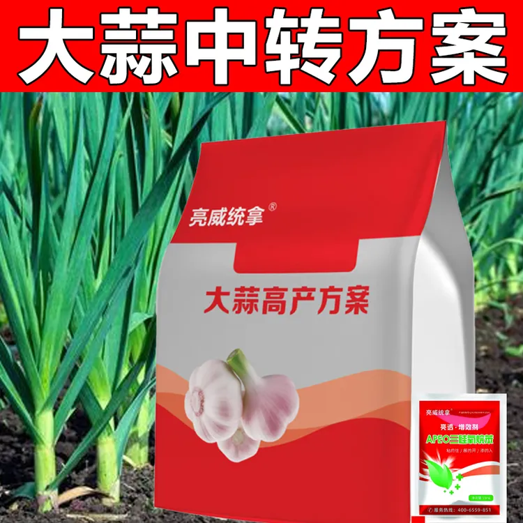 亮威芸乐收大蒜4遍套装方案升级版套装喷雾型高产有机质助剂