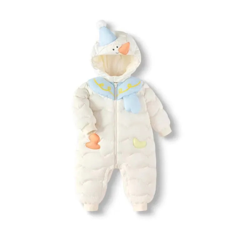 巴拉【商场同款】清仓品牌折扣童装婴幼儿连体衣羽绒服宝宝冬装外