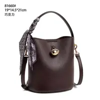 【佐伊甄选】QYX-81660-巧克力轻奢女士时尚潮流通勤腋下斜挎包