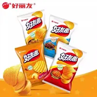 【只发新疆】好丽友好友趣薯片条蜂蜜黄油加勒比烤翅味追剧休闲膨化