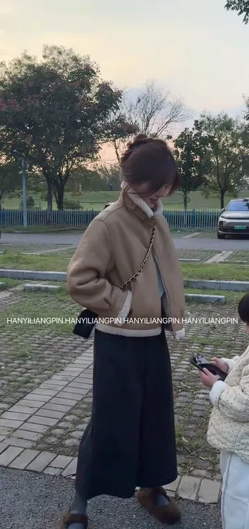 【机车服2】冬季立领加厚外套