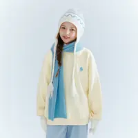 笛莎女童卫衣秋冬季新款宽松儿童休闲宽松上衣加绒卫衣-732552201