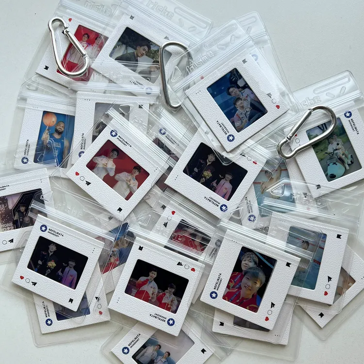 新款孙颖莎王楚钦胶片ins光透头卡钥匙扣乒乓球迷生日礼物纪念