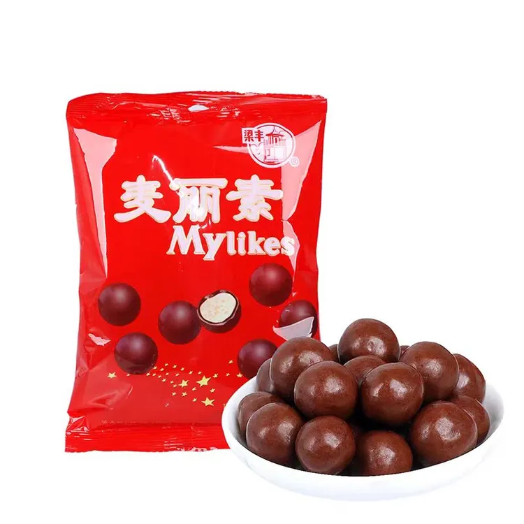 梁丰麦丽素代可可脂休闲零食追剧办公开袋即食小吃