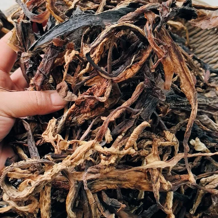 东北农家自晒熟茄子干熟茄子片一斤包邮