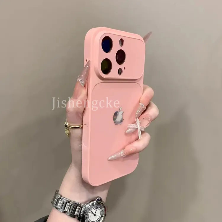 马卡龙纯色秒变17适用iphone16promax手机壳15pro网红14防摔13/12