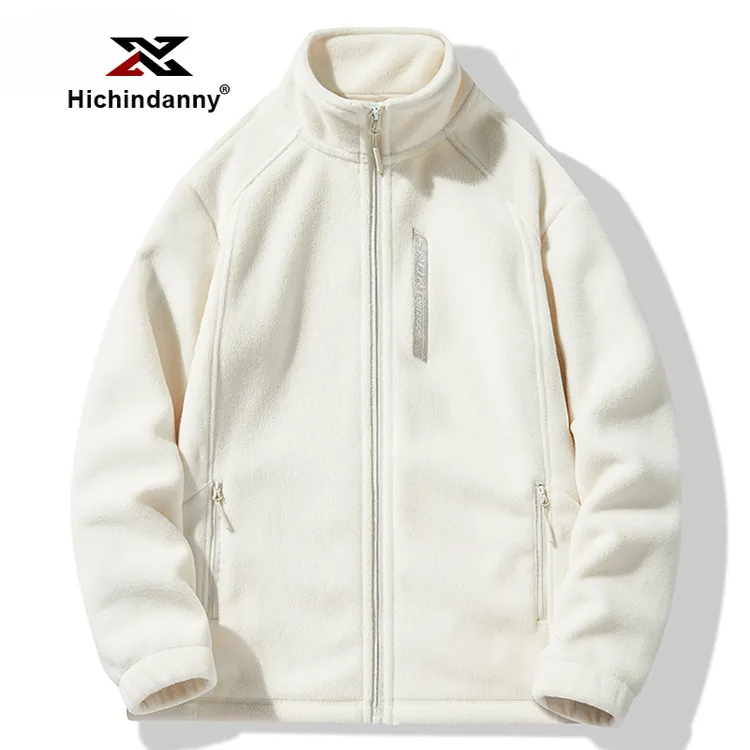 HICHIN摇粒绒抓绒衣男女秋冬季防风加绒加厚保暖外套冲锋衣内胆