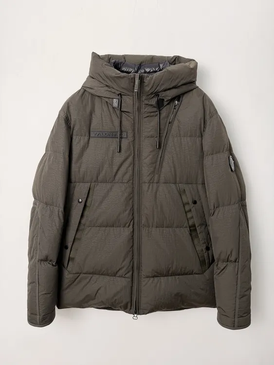 鲍尔曼BAOERMAN设计师新款男士鹅绒羊绒时尚休闲鹅绒服23YP3021