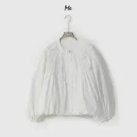 ME【瓷娃娃】泡芙感抽褶骨线时尚百搭宽松休闲少女感棉服MESA2499