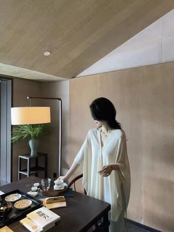 【薄款细软】老钱风夏季松弛感空调防晒针织贵感披肩～遮肉显瘦