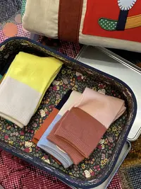 2025新品儿童袜撞色四季男女童透气舒适