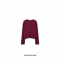 The pattern room｜非常规基础暖斑斓丝羊绒精织上衣