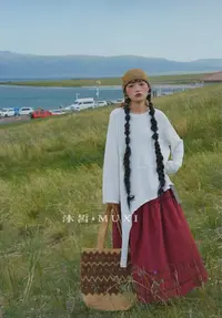 MX#20063#不规则长袖上衣 FL