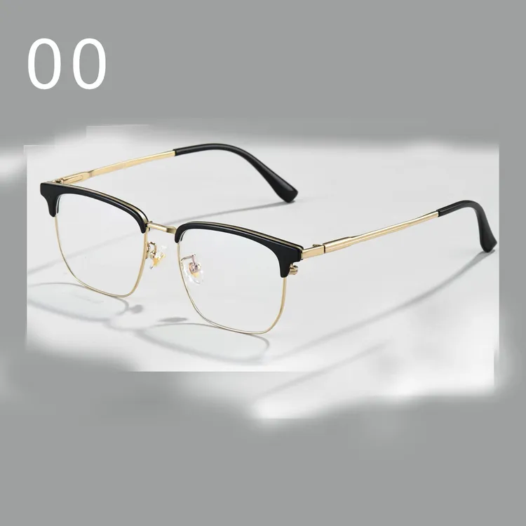 纯钛超轻全框近视镜商务眼镜男士防蓝光平光护目镜散光近视