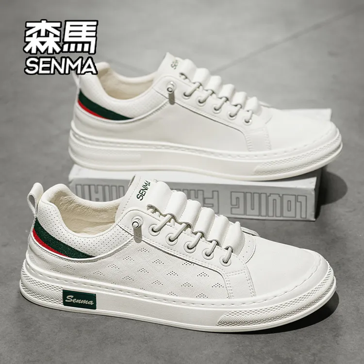 SENMA/森马男鞋2025年秋季新款潮流百搭板鞋透气一脚蹬休闲潮鞋子