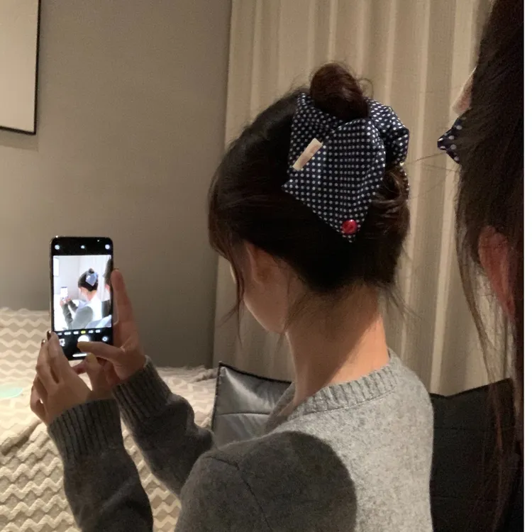 元气满满千金风韩版韩式百搭发夹抓夹女JK风秋冬小香风