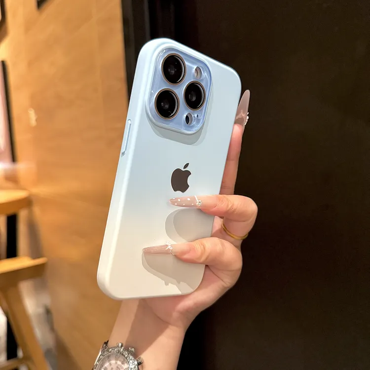 ins风渐变色适用苹果16promax手机壳iPhone15防摔14硅胶13时尚17