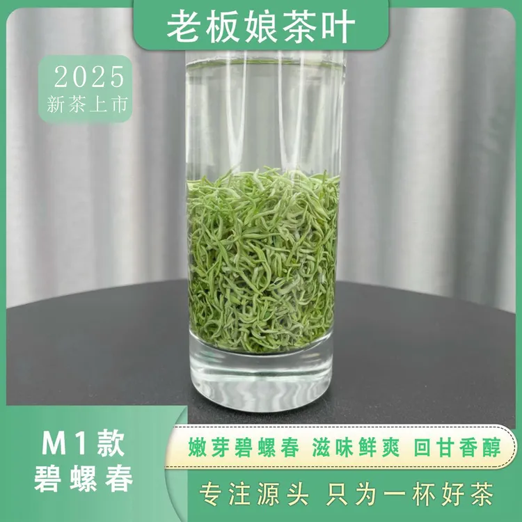  【2025新茶】明前品质碧螺春 M1 甄选嫩芽 早春 滋味鲜爽甘甜