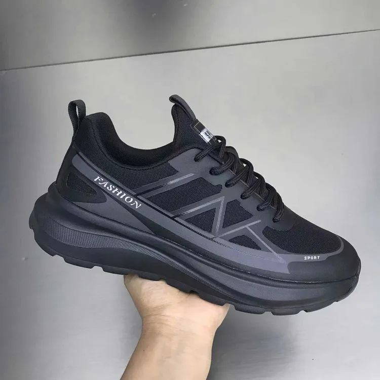 5065【皮网同款】男鞋系带 轻便韩休闲鞋男百搭舒适运动鞋一脚蹬