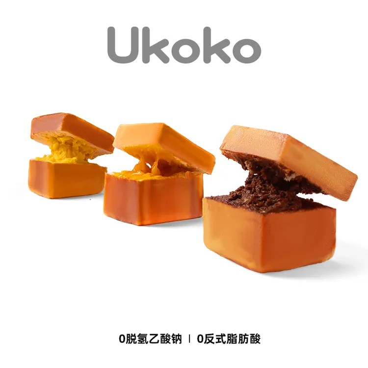 Ukoko碱水吐司面包营养早餐网红代餐整箱夹心面包学生儿童零食品
