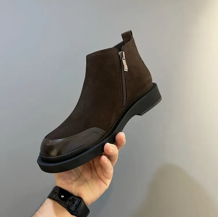 58300新品男士纯皮休闲舒适男鞋时尚帅气百搭轻奢高端范简约潮流