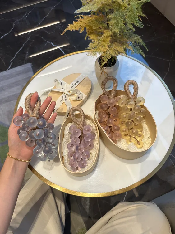 IT`S A10水晶葡萄香皂纯手工皂香薰精油皂沐浴持久留香肥皂伴手礼