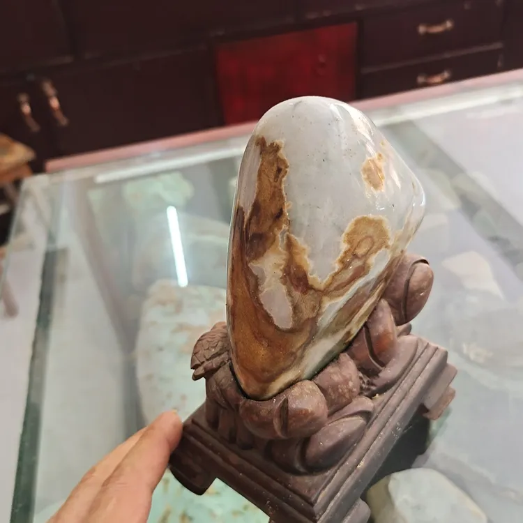 翡翠摆件原石适合家居客厅装饰的精美饰品萃石尚珠宝