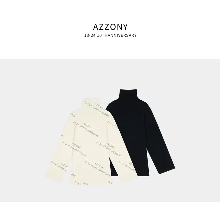 3 YYL 100%绵羊毛过臀高领毛衣 2025冬款上新winter   HP101736