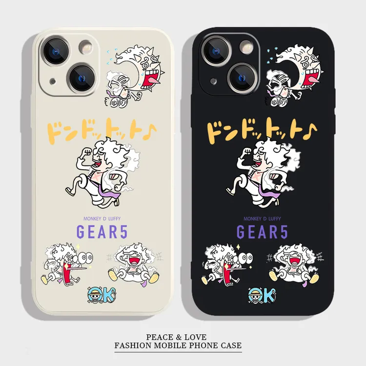 12搞怪路飞苹果16动漫华为mate70手机壳14适用iPhone15promax软17