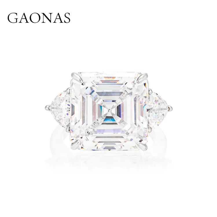 GAONAS/高纳仕【霜雪闪耀】臻奢白色冰糖戒指11795RW