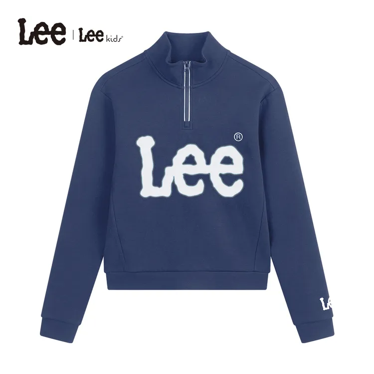 Lee儿童春秋季立领半开衫卫衣男童女童长袖LK5X2SUT0407