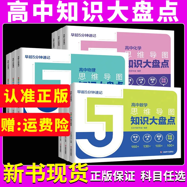 高中思维导图知识大盘点早起五5分钟速记高中小四门张老师推荐