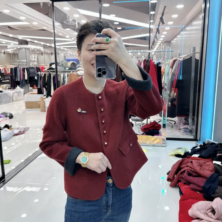 新款高级两面穿双面绒百搭外套8811⚠️