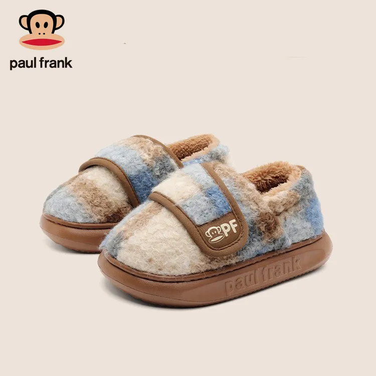 大嘴猴拖鞋女士款2025新款爆款冬季包跟防滑保暖情侣外穿子棉鞋