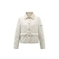 2025TFK老钱风菱形格轻薄鹅绒服 704