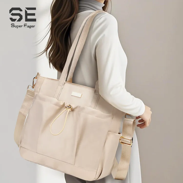 【SE爆款】大容量单肩包女百搭斜挎包少女通勤托特包1210