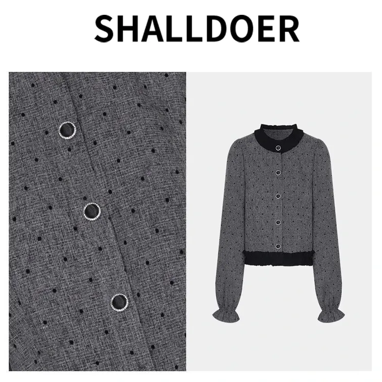 新款气质开衫设计感衬衫女装2025秋季洋气时尚百搭设计感潮流上衣