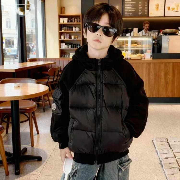 高品质【上学神器】2025爆款拉链防风保暖棉服运动冬季保暖男女童